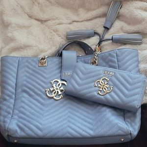 Blue purse